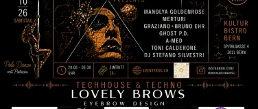 M. Diamonds lädt zur Techno Night ins Kulturbistro Bern!
