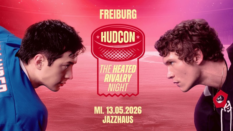 HUDCON • The Heated Rivalry Night • Jazzhaus Freiburg