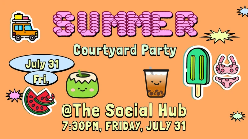 Summer Courtyard Party