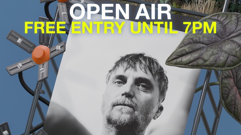 Sascha Braemer Open Air - free entry until 7pm