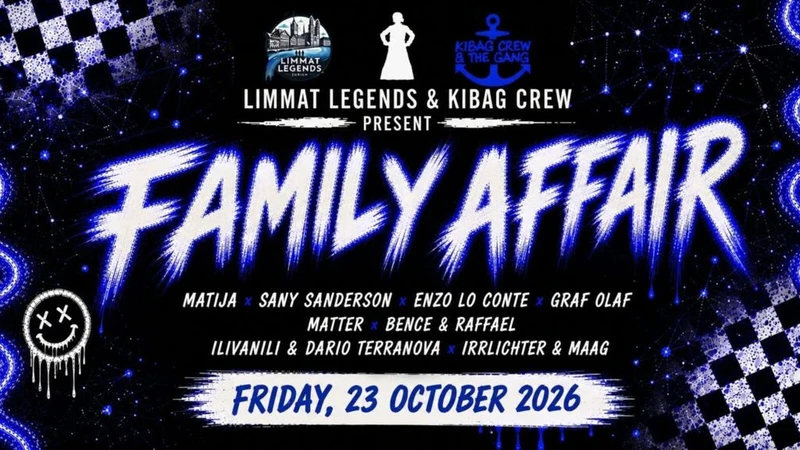 Limmat Legends & Kibag Crew pres. Family Affair