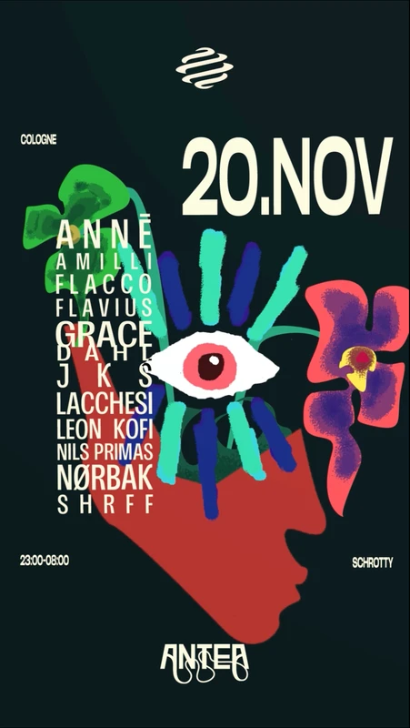 ANTEA w/ ANNĒ, Grace Dahl, Lacchesi, Nørbak, JKS, Flavius, Leon Kofi, Nils Primas, FLACCO, Amilli, SHRFF