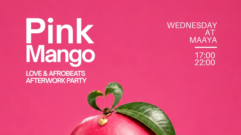 PINK MANGO — LOVE & AFROBEATS BY THE POOL
