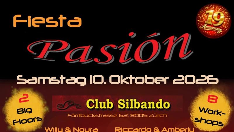 Fiesta Pasión - 19 Jahre Jubiläum