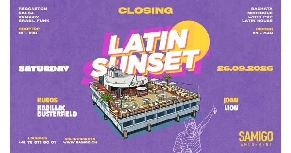 LATIN SUNSET CLOSING