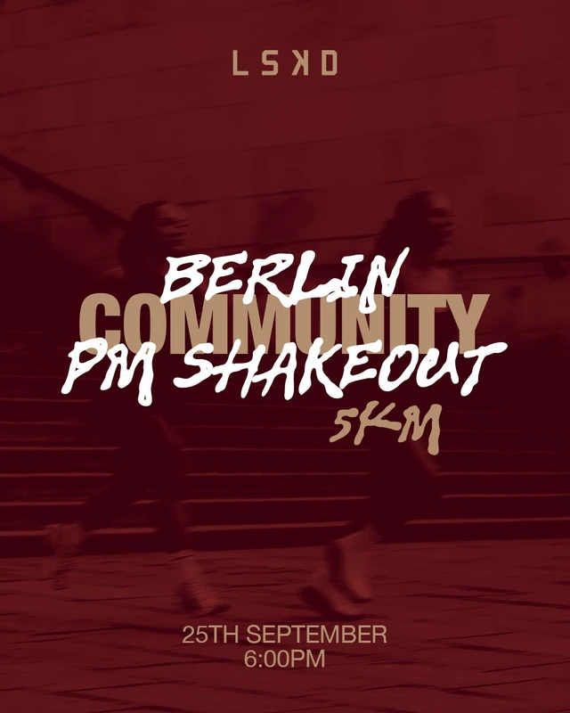 Berlin Community Shakeout Run - Hosted by Keegan & Co, Isla and Common Pace