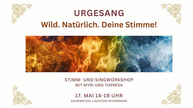 Urgesang - Stimm- &amp;amp; Singworkshop