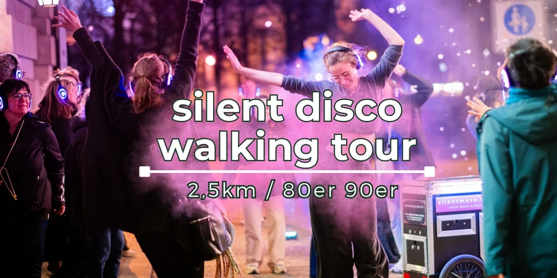 Leipzig ertanzen - mobile Silent Disco durch die Stadt